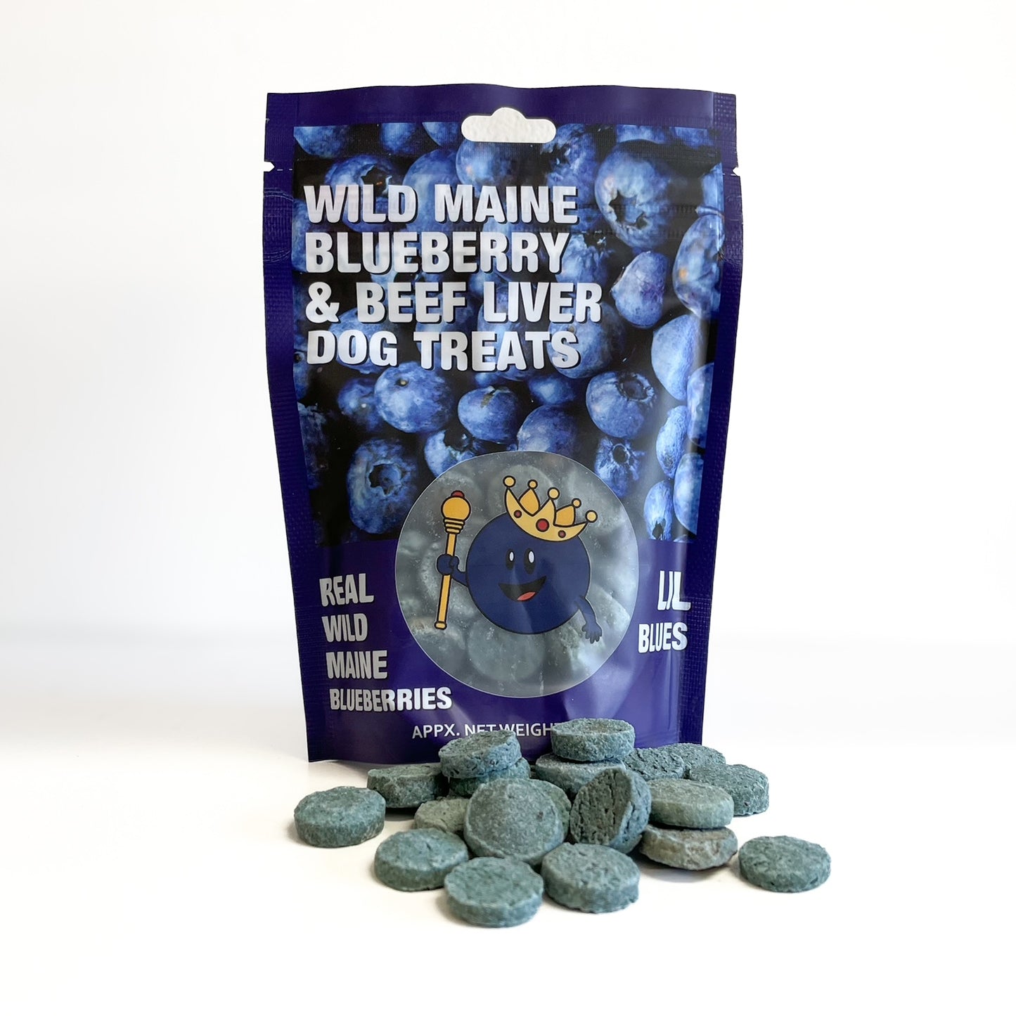 Wild Maine Blueberry & Beef Liver Dog Treats