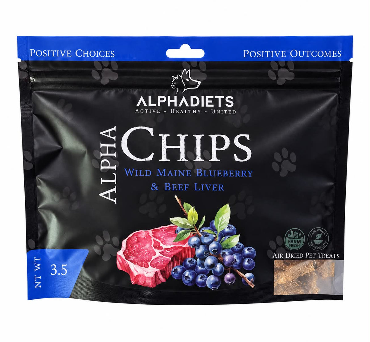 Alphadiets Wild Maine Blueberry and Beef Liver