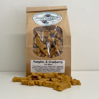 Tiny Pumpkin and Cranberry Bones